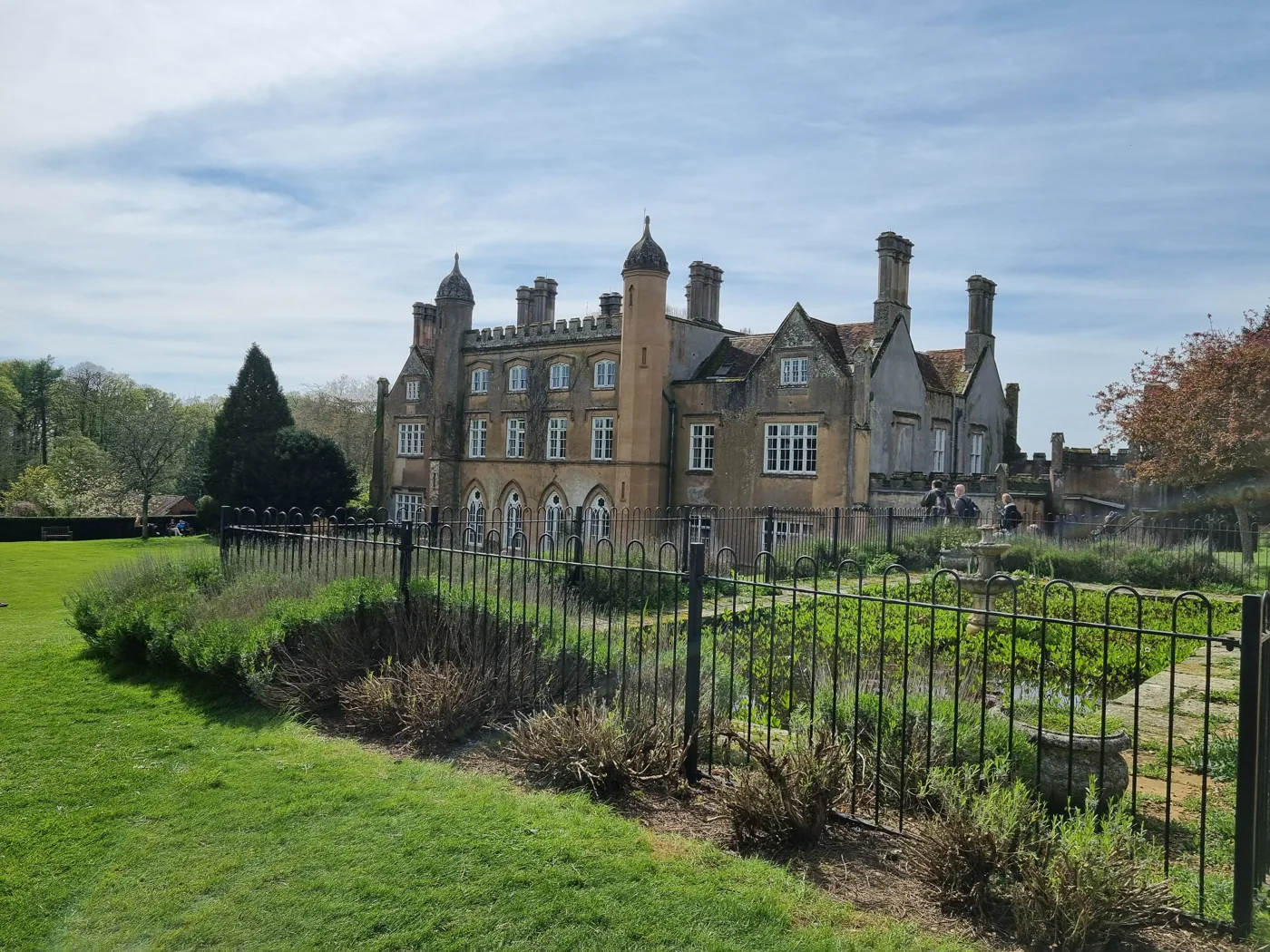 Marwell Hall at Marwell Zoo, Colden Common, where the Christmas market and Santa's grotto are held