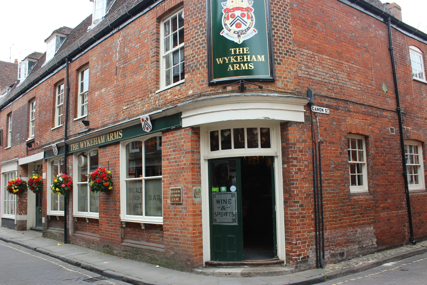 The Wykeham Arms on Kingsgate Street, rated 5 in September with top marks on all three parts of the inspection. Photo taken before the inspection